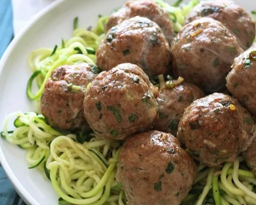 Lower Histamine Asian Turkey Meatballs