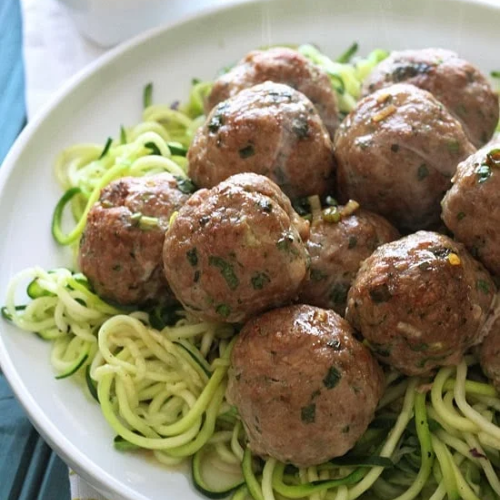 Lower Histamine Asian Turkey Meatballs
