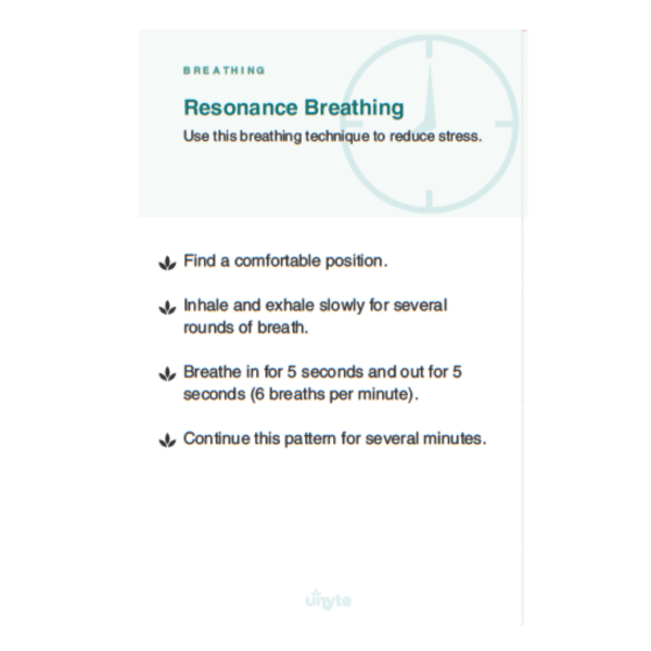 Spotlight on Nervous System Regulating Tool: Resonant Breath