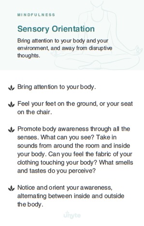 Spotlight on Nervous System Regulating Tool: Sensory Orientation