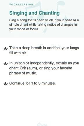 singing and chanting